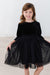 Black Velvet Tutu Dress-dogsvalley ®