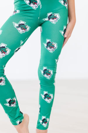 Southlake Carroll Dragons Leggings-dogsvalley ®