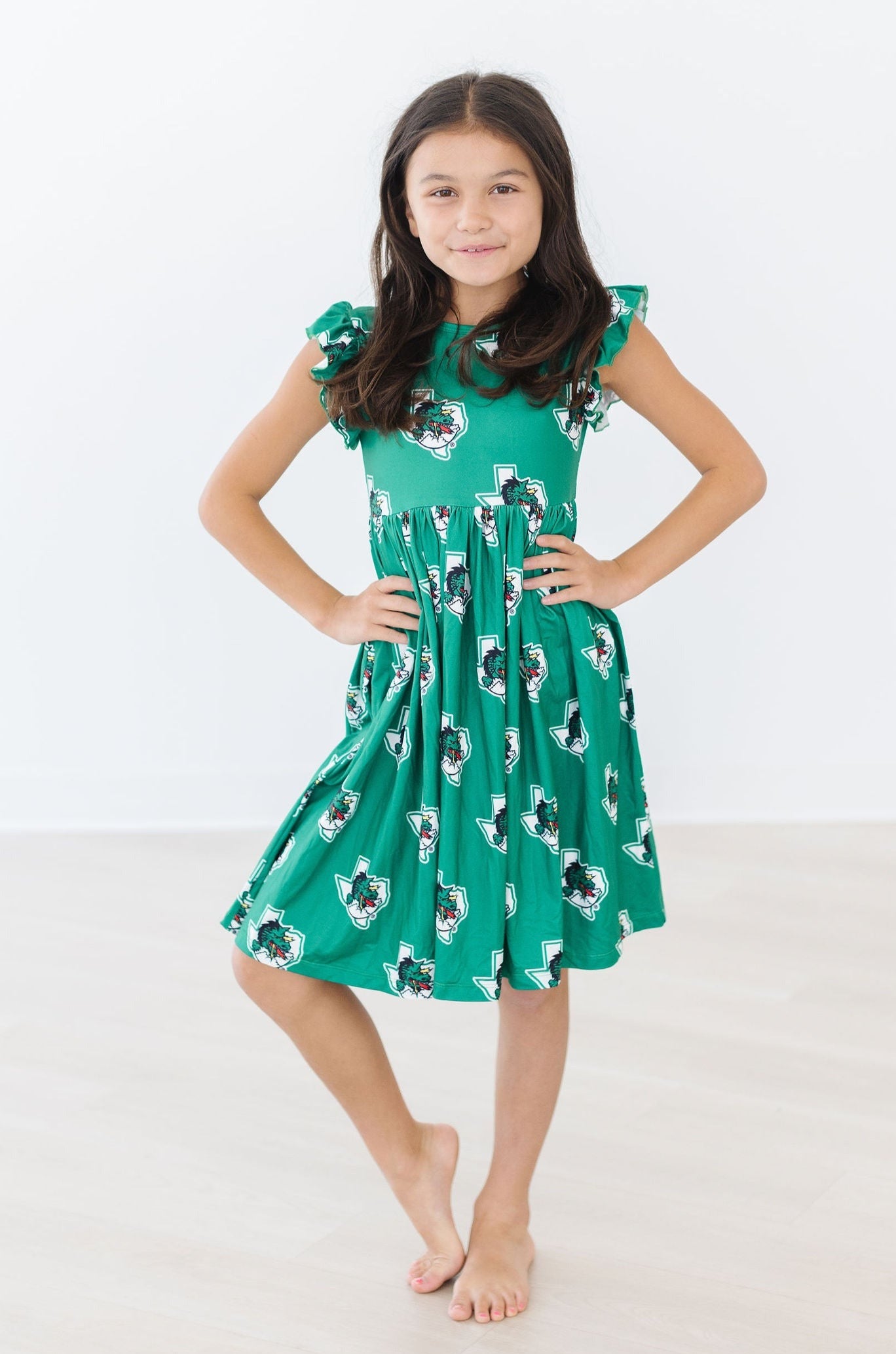 Southlake Carroll Dragons Flutter Twirl Dress-dogsvalley ®