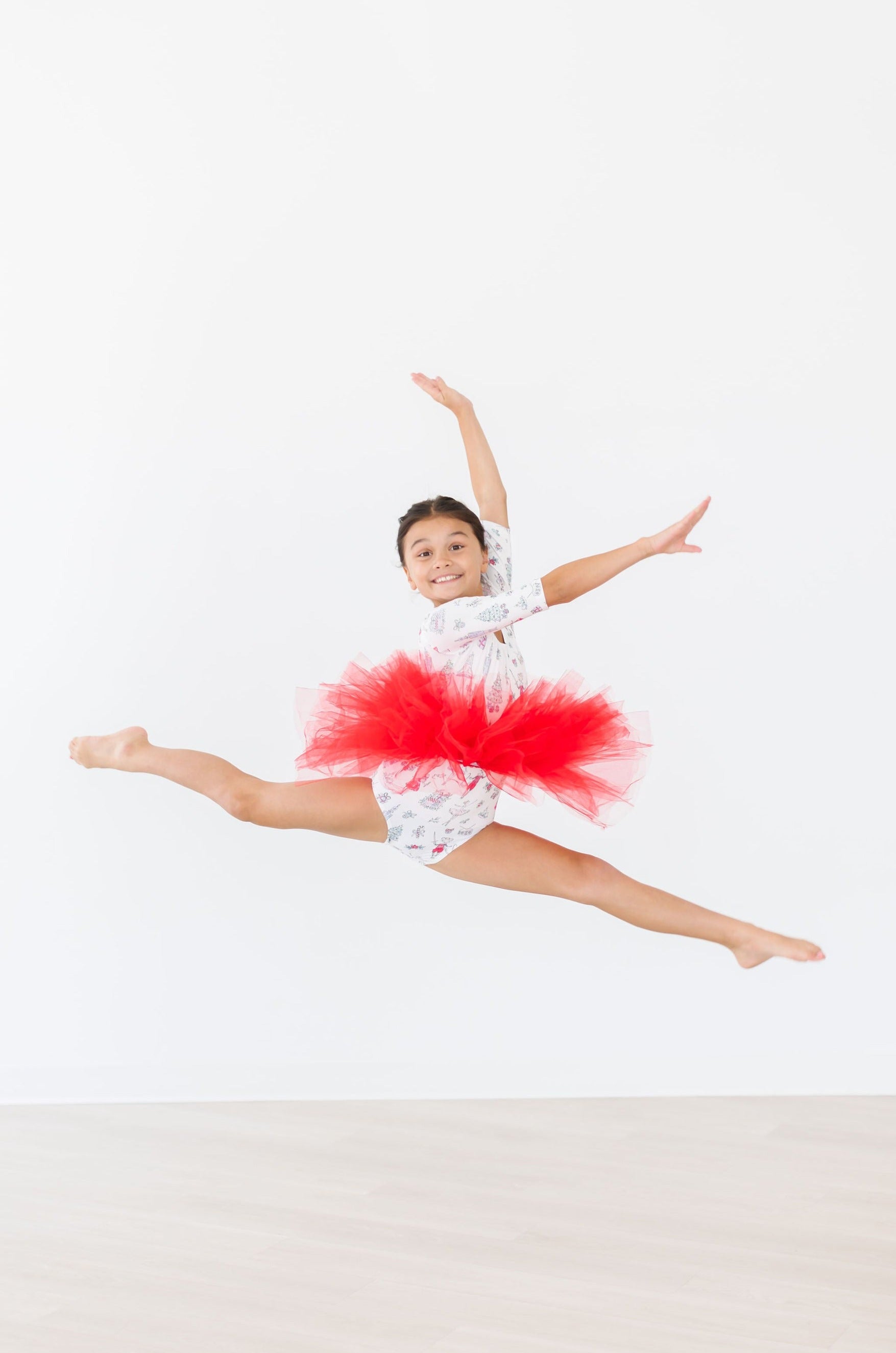 Clara's Christmas 3/4 Tutu Leotard-dogsvalley ®