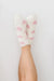 Coconut/Light Pink Heart Cozy Socks-dogsvalley ®