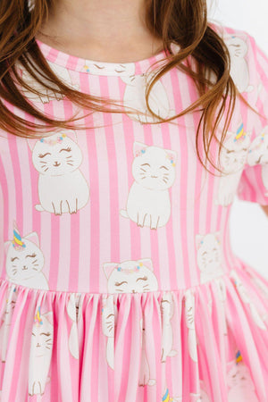 SALE Kittycorn S/S Pocket Twirl Dress-dogsvalley ®