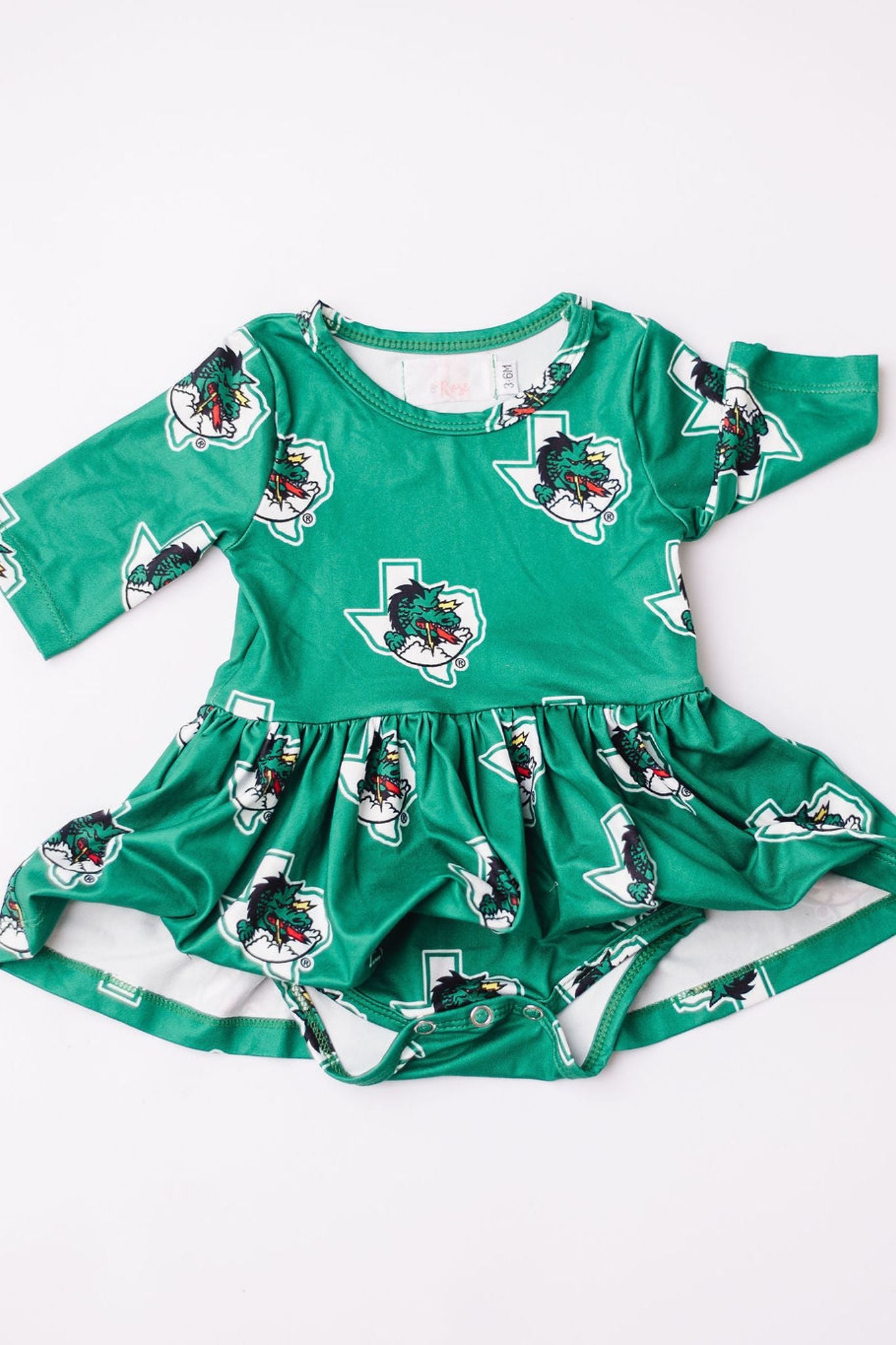 Southlake Carroll Dragons Twirl Bodysuit-dogsvalley ®