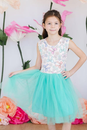 Blossoms & Bows Tank Tutu Dress-dogsvalley ®