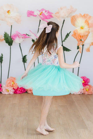 Blossoms & Bows Tank Tutu Dress-dogsvalley ®