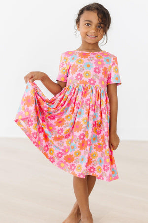 Petal Pop S/S Pocket Twirl Dress-dogsvalley ®