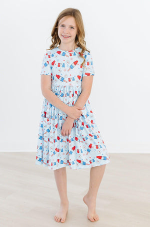 Proudly Patriotic S/S Pocket Twirl Dress-dogsvalley ®