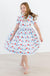 Proudly Patriotic S/S Pocket Twirl Dress-dogsvalley ®