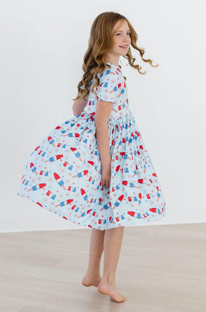 Proudly Patriotic S/S Pocket Twirl Dress-dogsvalley ®