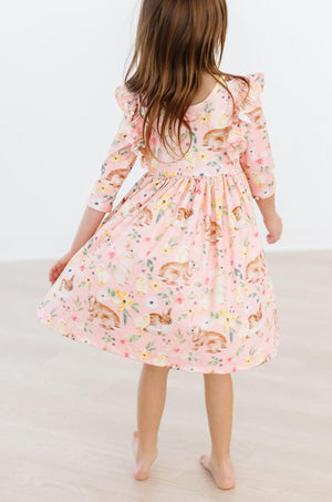 Chicks & Bunnies Ruffle Twirl Dress-dogsvalley ®