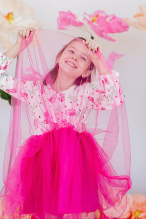 Giddy Up L/S Tutu Dress-dogsvalley ®