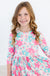 Petal Perfection 3/4 Sleeve Pocket Twirl Dress-dogsvalley ®