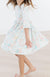 Bunny Dreams 3/4 Sleeve Pocket Twirl Dress-dogsvalley ®