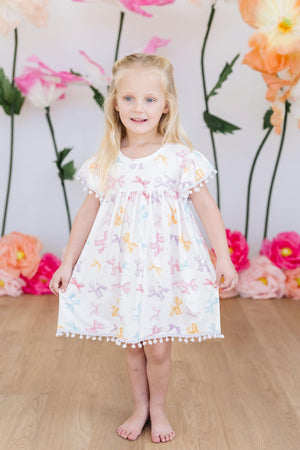 Balloon Animals Pom Pom Dress-dogsvalley ®