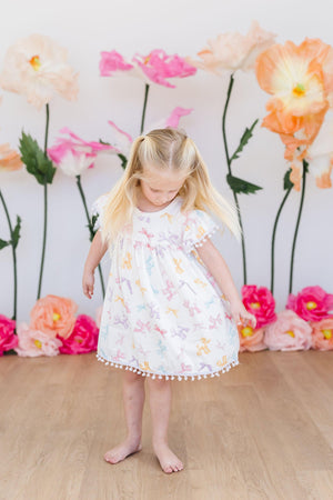 Balloon Animals Pom Pom Dress-dogsvalley ®