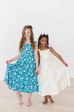 Sunny Days Ruffle Maxi Dress-dogsvalley ®