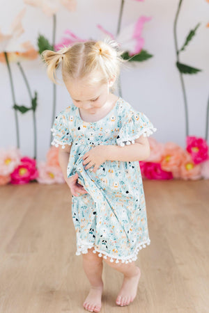 Furry Friends Pom Pom Dress-dogsvalley ®