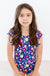 Pick a Posy S/S Flutter Sleeve Leotard-dogsvalley ®