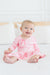 Blushing Bows 3/4 Sleeve Twirl Bodysuit-dogsvalley ®