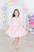 Blushing Bows 3/4 Sleeve Pocket Twirl Dress-dogsvalley ®