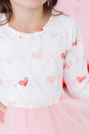 Love is in the Air L/S Tutu Dress-dogsvalley ®