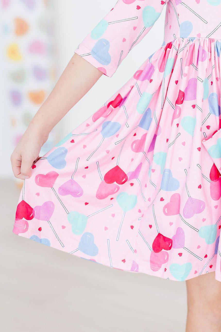 Sucker for You Pocket Twirl Dress-dogsvalley ®