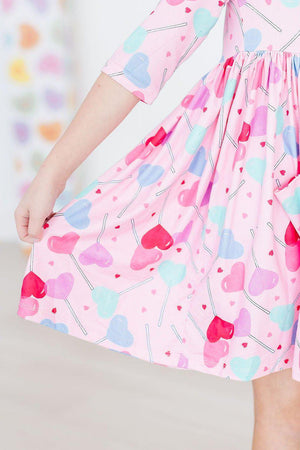 Sucker for You Pocket Twirl Dress-dogsvalley ®