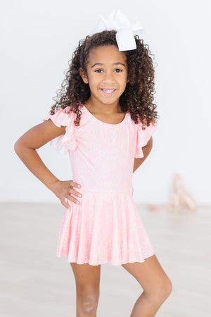 Feeling Pink S/S Twirl Leotard-dogsvalley ®