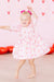 Melt My Heart 3/4 Sleeve Ruffle Twirl Dress-dogsvalley ®