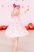 Melt My Heart 3/4 Sleeve Ruffle Twirl Dress-dogsvalley ®