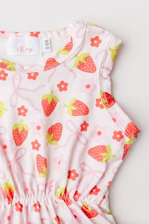 Berry Charming Pom Pom Romper-dogsvalley ®