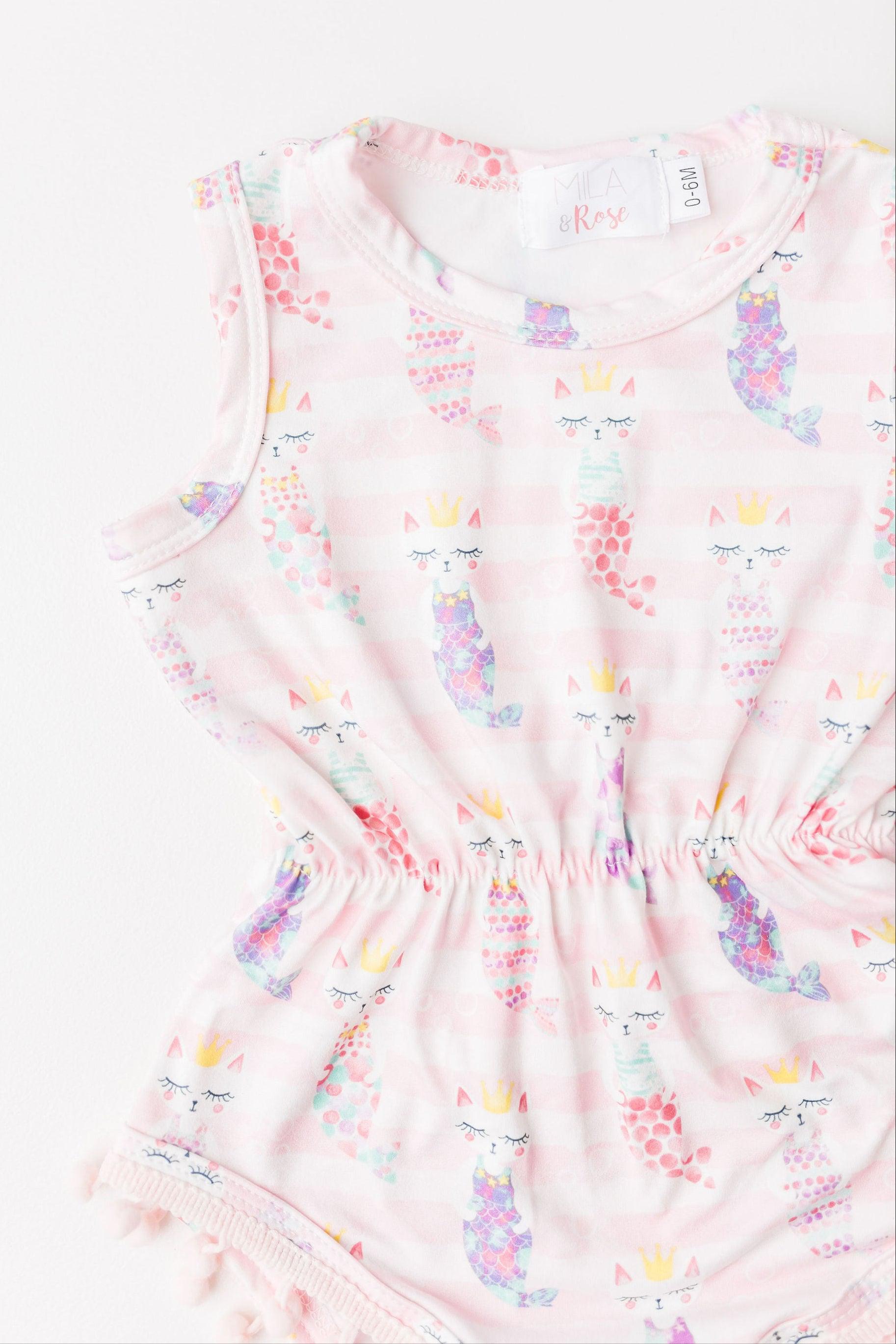 Purr-maid Pom Pom Romper-dogsvalley ®