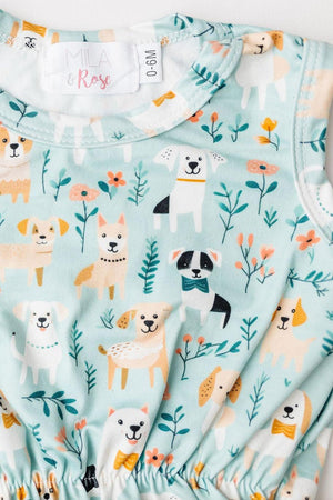 Furry Friends Pom Pom Romper-dogsvalley ®