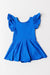 Royal Blue S/S Twirl Leotard-dogsvalley ®