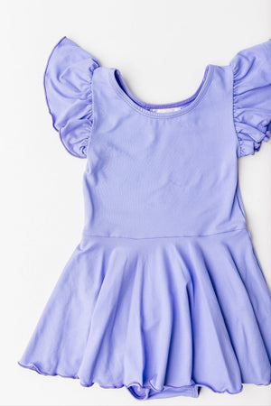 Periwinkle S/S Twirl Leotard-dogsvalley ®