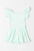 Pastel Green S/S Twirl Leotard-dogsvalley ®