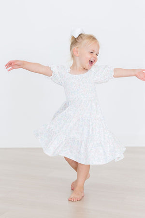 Cloud 9 Smocked Ruffle Dress-dogsvalley ®