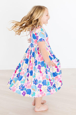 Dahlia Dreams S/S Pocket Twirl Dress-dogsvalley ®