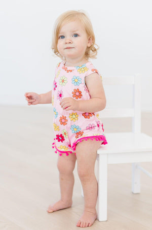 SALE Cool Vibes Pom Pom Romper-dogsvalley ®