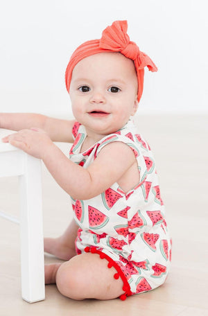 Watermelon Pom Pom Romper-dogsvalley ®