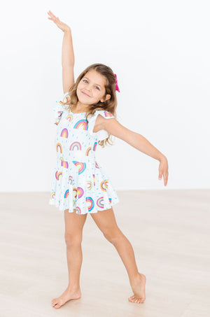 April Showers S/S Twirl Leotard-dogsvalley ®