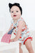 Star Spangled Cutie Pom Pom Romper-dogsvalley ®