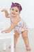 Butterfly Meadows Ruffle Cross Back Romper-dogsvalley ®