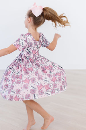 Cheer S/S Pocket Twirl Dress-dogsvalley ®