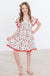 Star Spangled Cutie Pom Pom Dress-dogsvalley ®