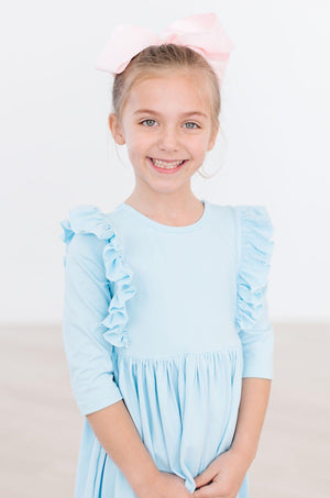 Bluebird 3/4 Ruffle Twirl Dress-dogsvalley ®