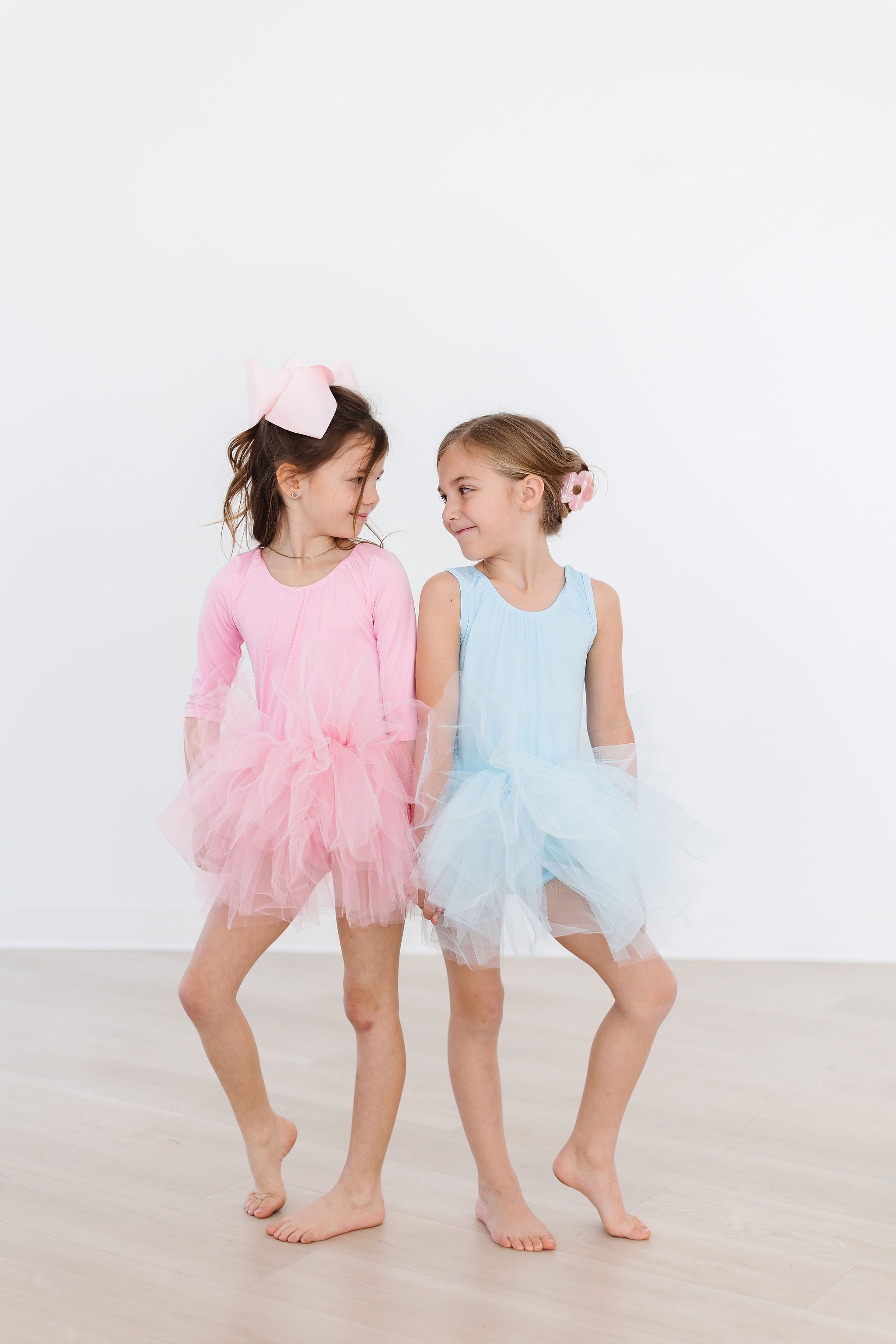 Bubblegum Pink 3/4 Tutu Leotard-dogsvalley ®