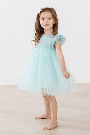 Sage Shimmer Tutu Dress-dogsvalley ®