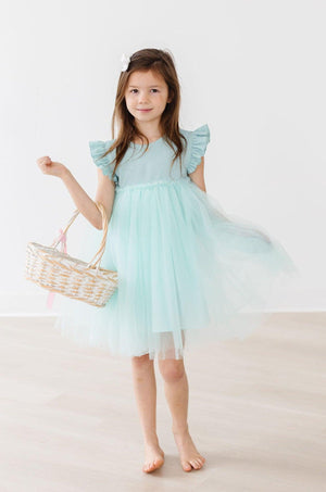 Sage Shimmer Tutu Dress-dogsvalley ®