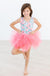 Pretty in Pink Flamingos Tank Tutu Leotard-dogsvalley ®